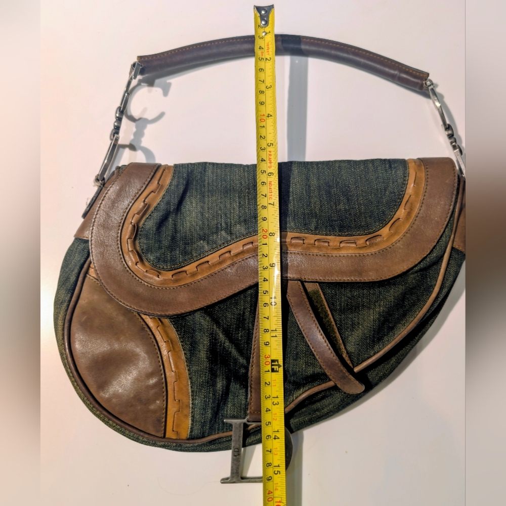 Christian Dior Calfskin Saddle Bag - Picture 7 of 11